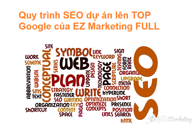 Quy trình SEO một dự án SEO lên TOP Google của EZ Marketing