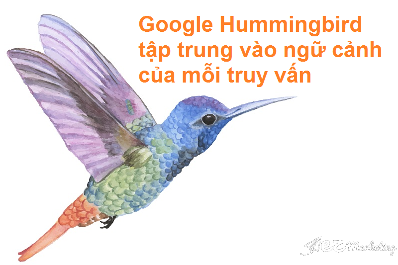 Thuật toán Google Hummingbird tập trung vào ngữ cảnh của mỗi truy vấn