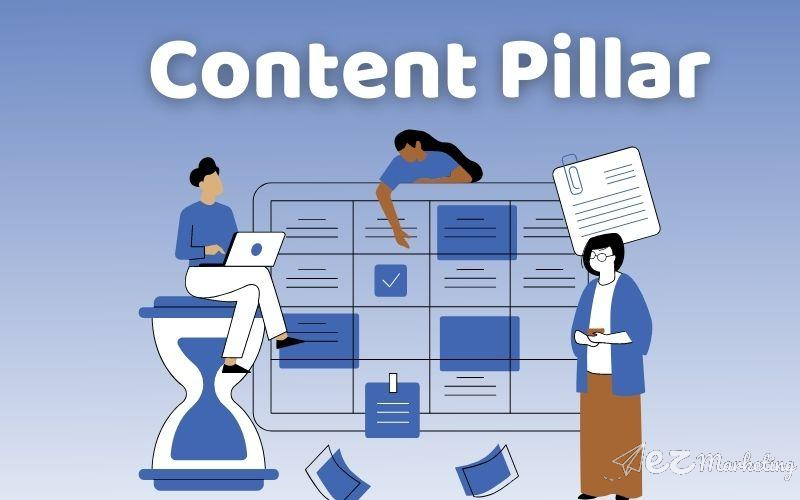 Content Pillar (nội dung trụ cột) là một trang tổng quát bao gồm các nội dung mà bạn sẽ triển khai trên nền tảng social hoặc website