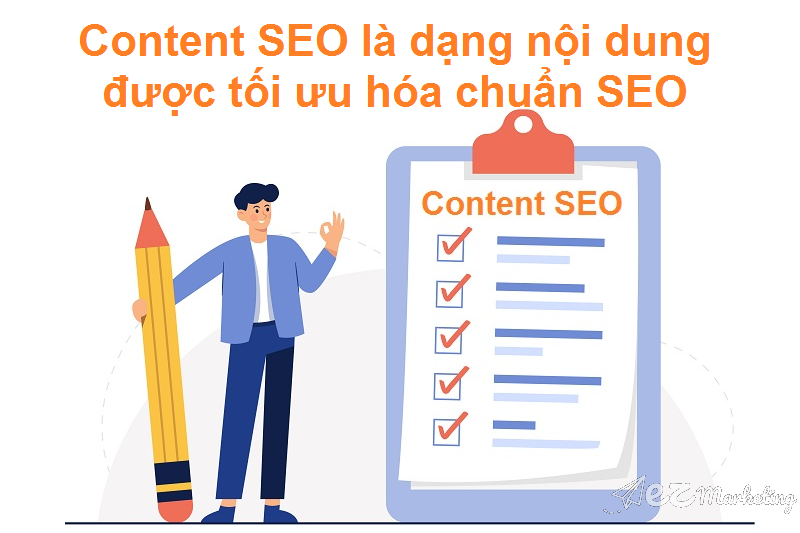 Content SEO được hiểu đơn giản là dạng nội dung đã được tối ưu hóa chuẩn SEO với mục đích tăng thứ tự trên các công cụ tìm kiếm