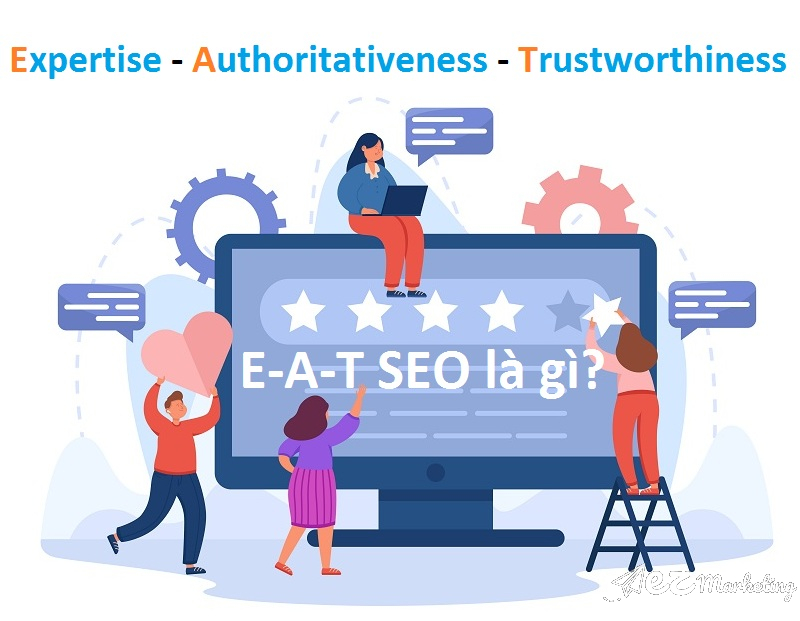 E-A-T là 3 chữ cái đầu tiên của Expertise(Tính chuyên môn) , Authoritativeness (Tính thẩm quyền), Trustworthiness (Độ uy tín). Đây là 3 tiêu chí đánh giá chất lượng nội dung được xây dựng bởi Google.