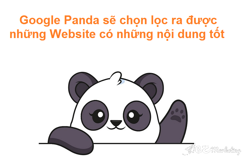 Google Panda sẽ chọn lọc ra được những Website có những nội dung tốt, chất lượng cao