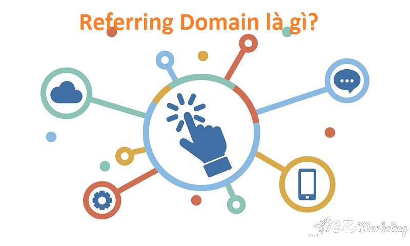 Referring Domains là các tên miền có backlink trỏ về website của bạn.
