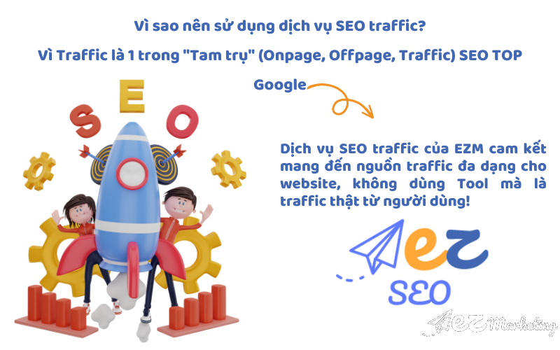 Vì sao nên sử dụng dịch vụ SEO traffic?