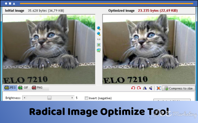 Phần mềm Radical Image Optimize Tool