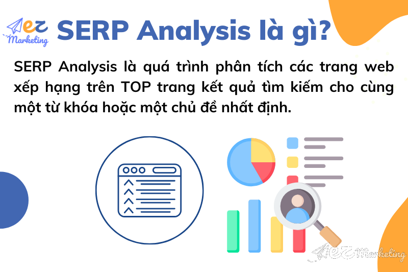 SERP Analysis là quá trình phân tích các trang web xếp hạng trên TOP trang kết quả tìm kiếm cho cùng một từ khóa hoặc một chủ đề nhất định.