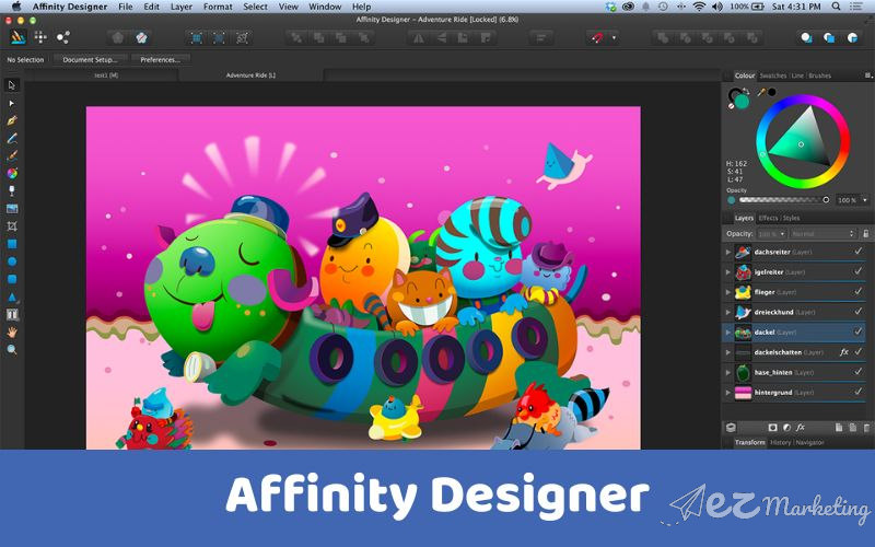 Phần mềm Affinity Designer