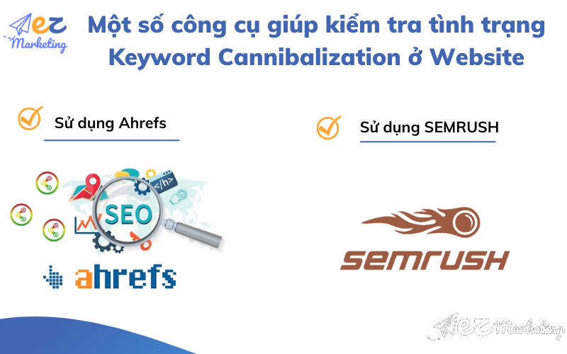 Một số công cụ giúp kiểm tra tình trạng Keyword Cannibalization ở Website