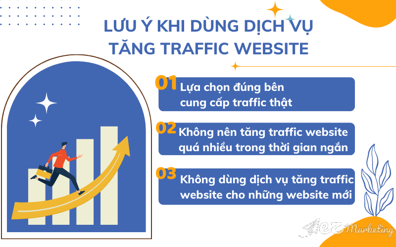 Những lưu ý trước khi sử dụng dịch vụ tăng traffic thật cho website của bạn