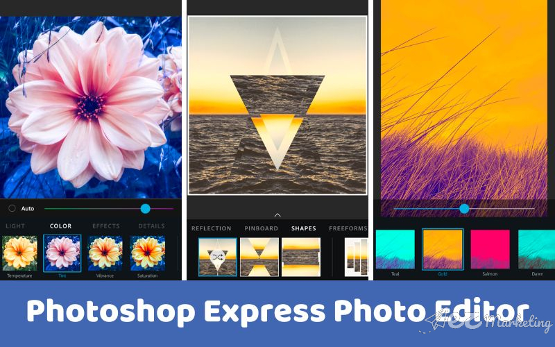 Phần mềm Photoshop Express Photo Editor