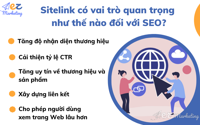 Sitelink có vai trò quan trọng như thế nào đối với SEO