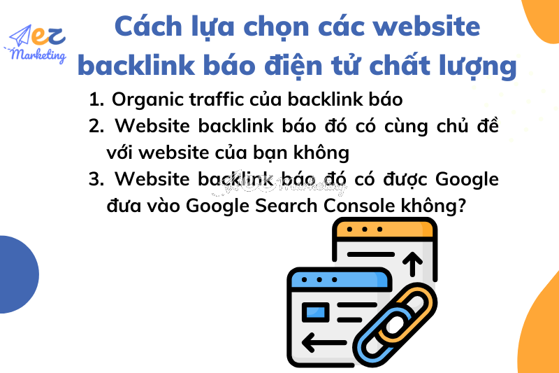 Cách lựa chọn các website backlink báo điện tử chất lượng