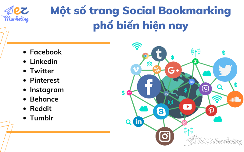 Một số trang Social Bookmarking phổ biến hiện nay