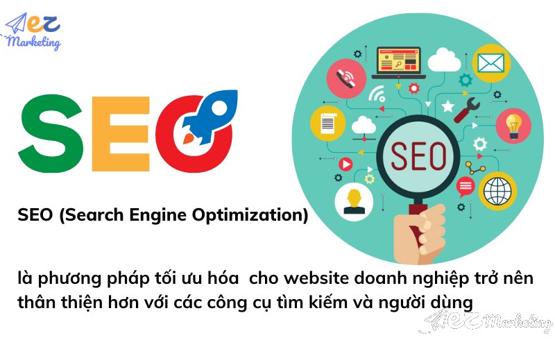 SEO là từ viết tắt của cụm từ Search Engine Optimization