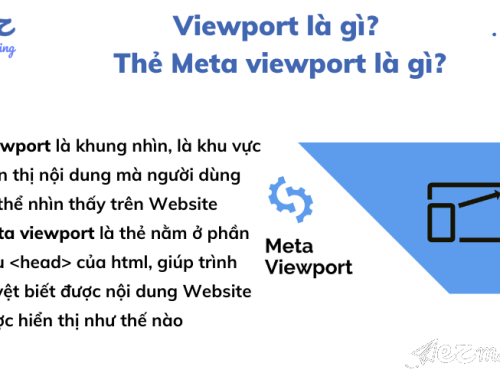 Viewport là gì? Tổng hợp những điều quan trọng khi tạo Meta viewport?