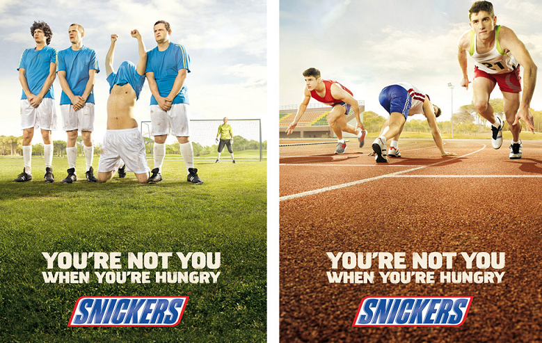 Chiến dịch "You're Not You When You're Hungry" của Snickers