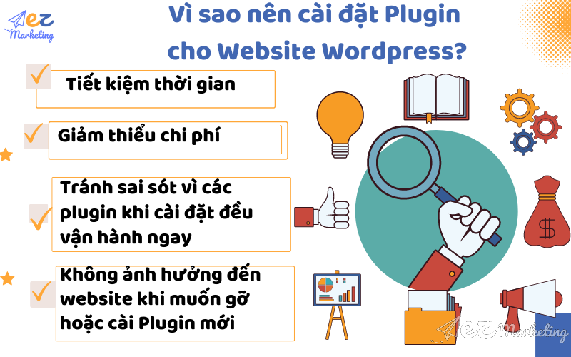 Vì sao nên cài đặt Plugin cho Website WordPress