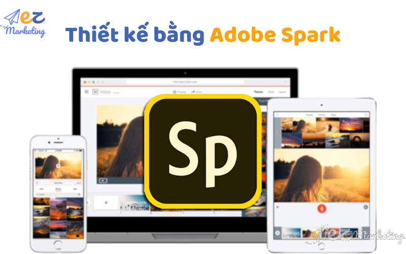 Phần mềm Adobe Spark thiết kế ảnh bìa Youtube