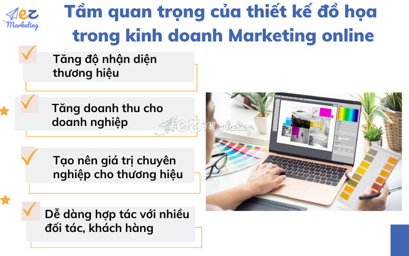 Tầm quan trọng của thiết kế đồ họa trong việc kinh doanh Marketing online