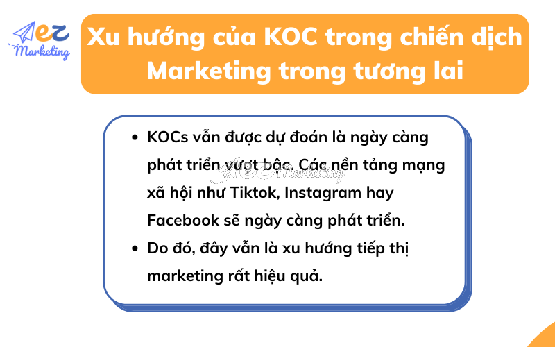 Xu hướng của KOC trong chiến dịch Marketing trong tương lai