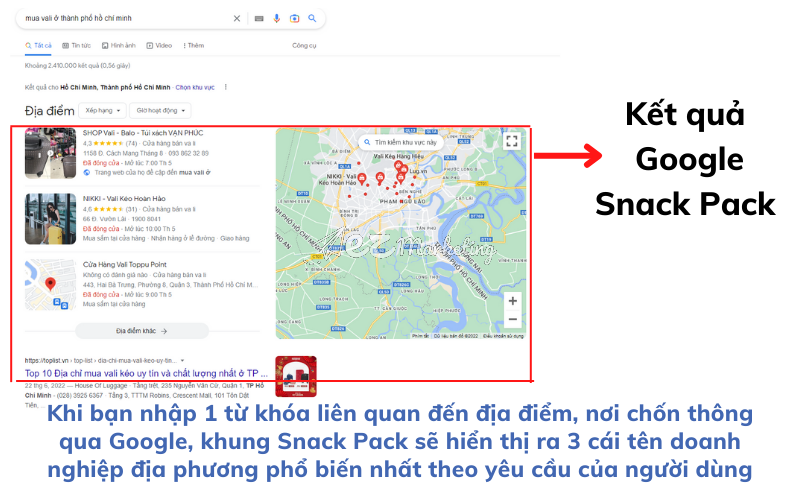 Google Snack Pack là gì? 