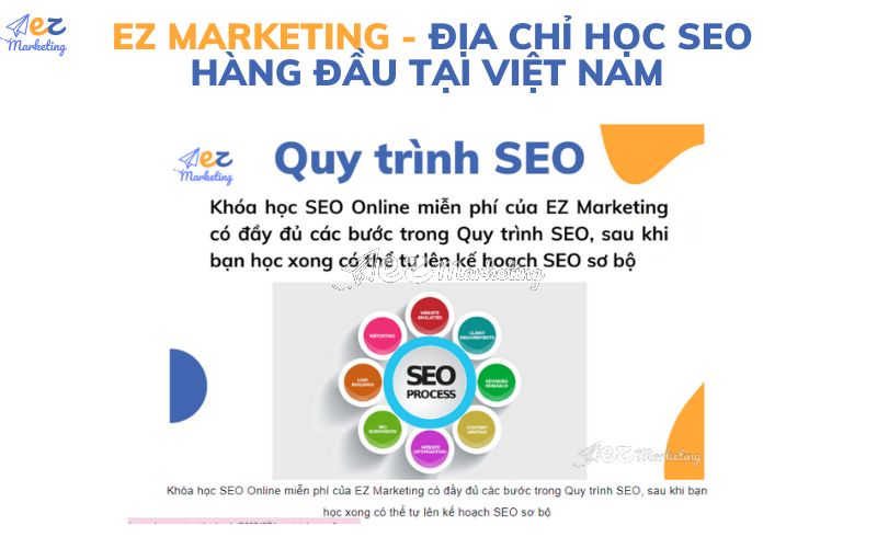 EZ Marketing - Địa chỉ học SEO hàng đầu tại Việt Nam 