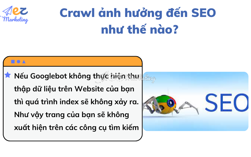 Crawl ảnh hưởng đến SEO như thế nào?