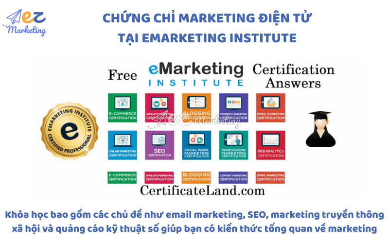 Chứng chỉ marketing điện tử tại eMarketing Institute