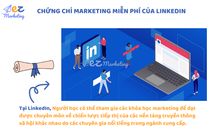 Chứng chỉ marketing miễn phí của LinkedIn
