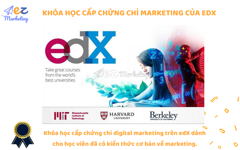 Khóa học cấp chứng chỉ Marketing của edX