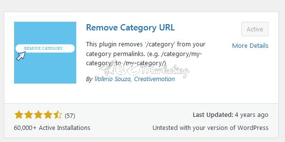 Plugin Remove Category URL
