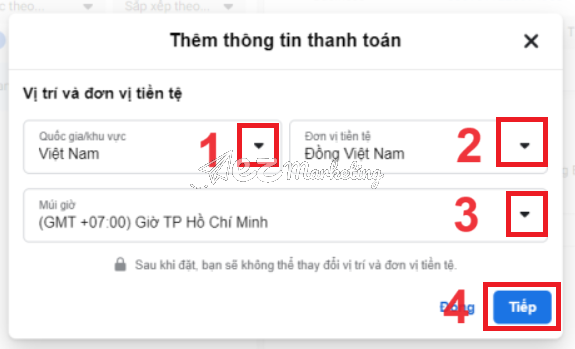 Hướng dẫn tạo tài khoản quảng cáo Facebook doanh nghiệp