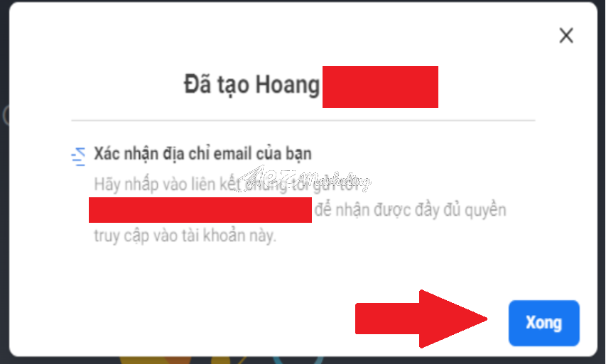 Hướng dẫn tạo tài khoản quảng cáo Facebook doanh nghiệp
