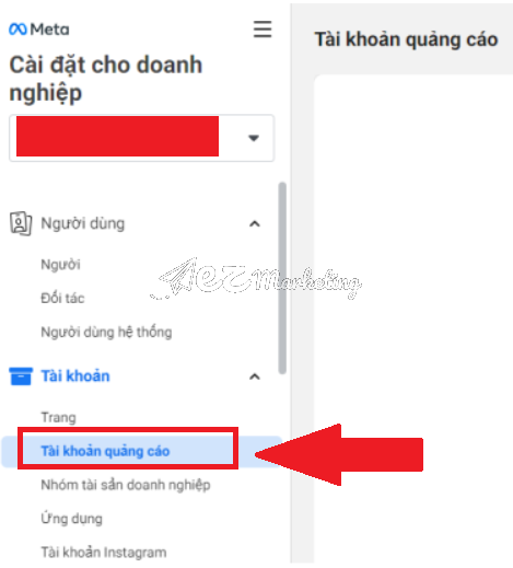 Hướng dẫn tạo tài khoản quảng cáo Facebook doanh nghiệp