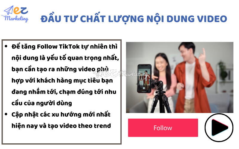 Đầu tư chất lượng nội dung video