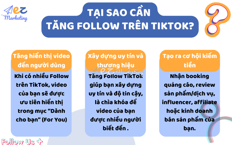 Tại sao cần tăng Follow trên TikTok?