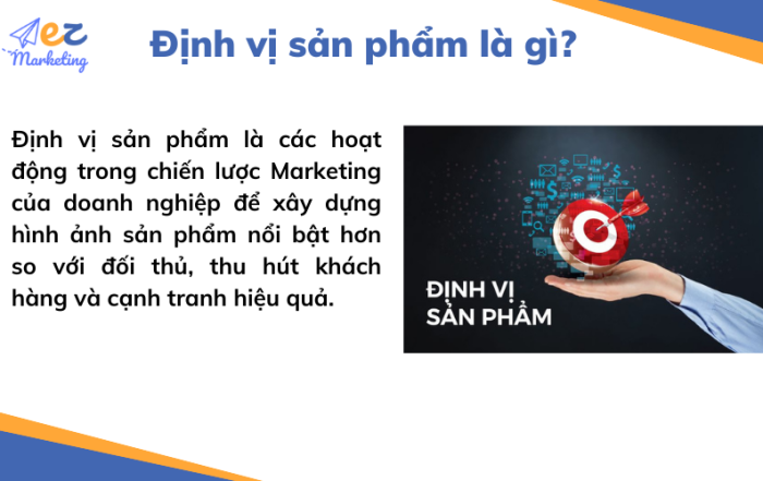 Định vị sản phẩm là gì?