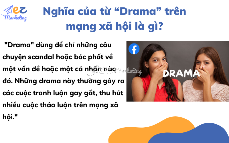 Nghĩa của từ “Drama” trên mạng xã hội là gì?