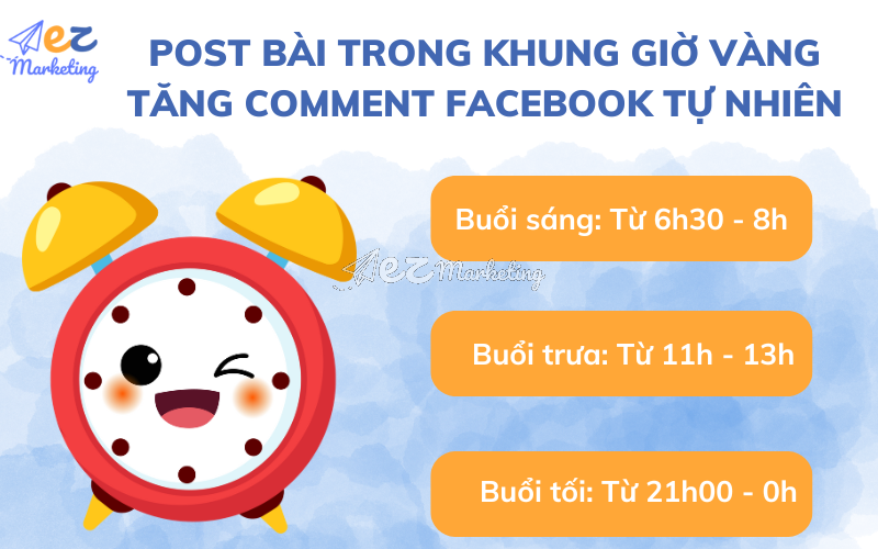 Post bài trong khung giờ vàng