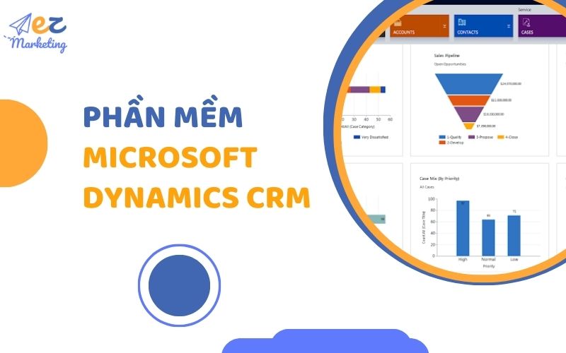 Phần mềm Microsoft Dynamics CRM được phát triển bởi Microsoft