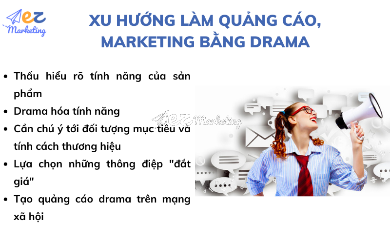 Xu hướng làm quảng cáo, Marketing bằng Drama trong quảng cáo, marketing
