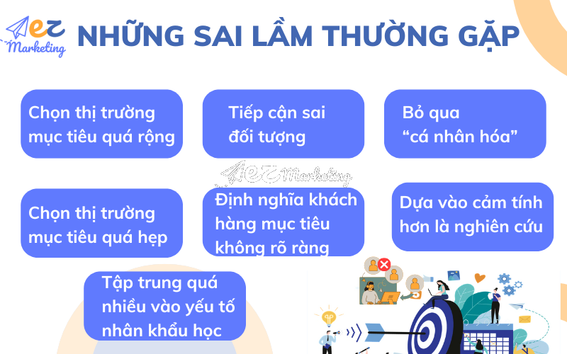 Những sai lầm thường gặp khi xác định khách hàng mục tiêu