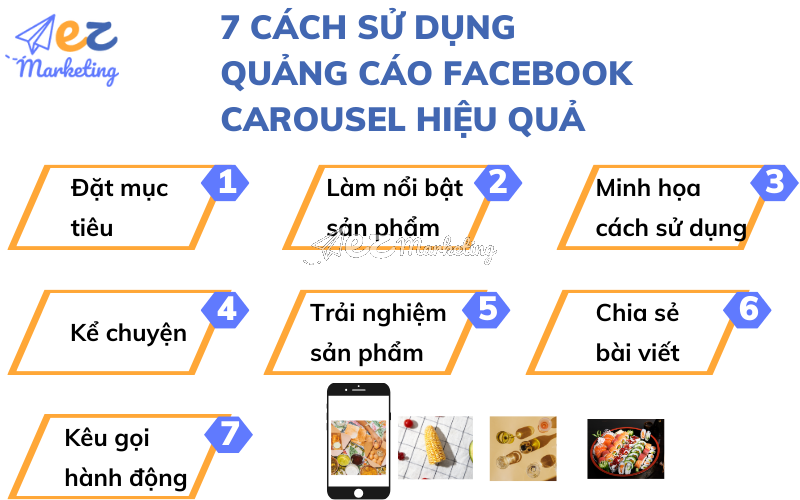 7 cách sử dụng quảng cáo Facebook Carousel hiệu quả