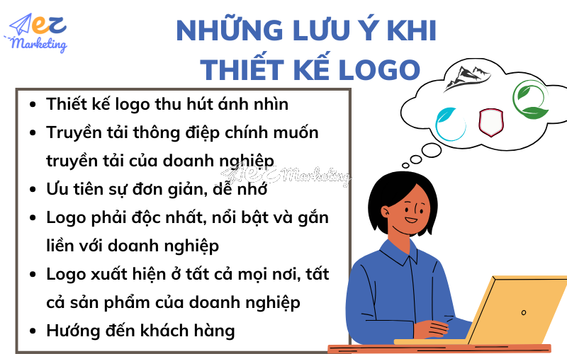Những lưu ý khi thiết kế logo