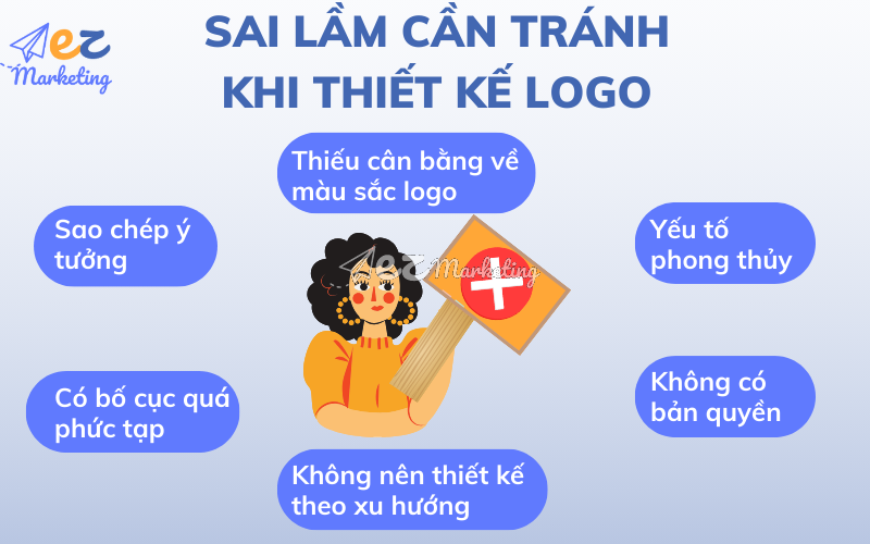 Những sai lầm cần tránh khi thiết kế logo