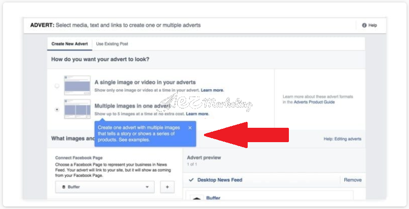 Cách tạo một quảng cáo Carousel từ chính người quản lý quảng cáo