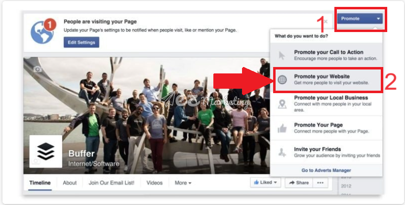 Cách tạo một quảng cáo Carousel từ chính trang của bạn
