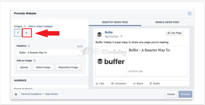 Cách tạo một quảng cáo Carousel từ chính trang của bạn