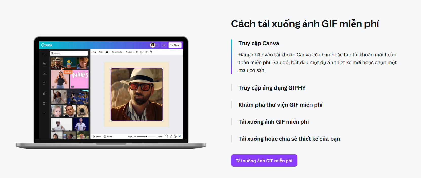 Kho ảnh động Canva