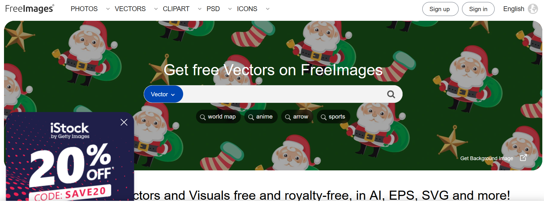 Kho ảnh Vector Freeimages